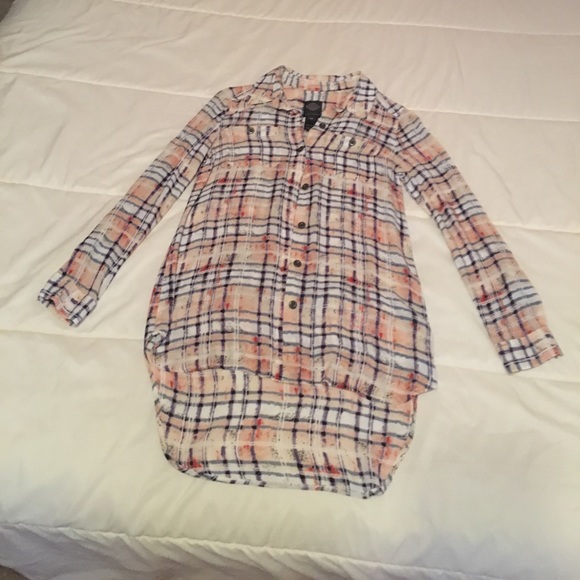 Harley Davidson Plaid tunic shirt - Picture 1 of 3